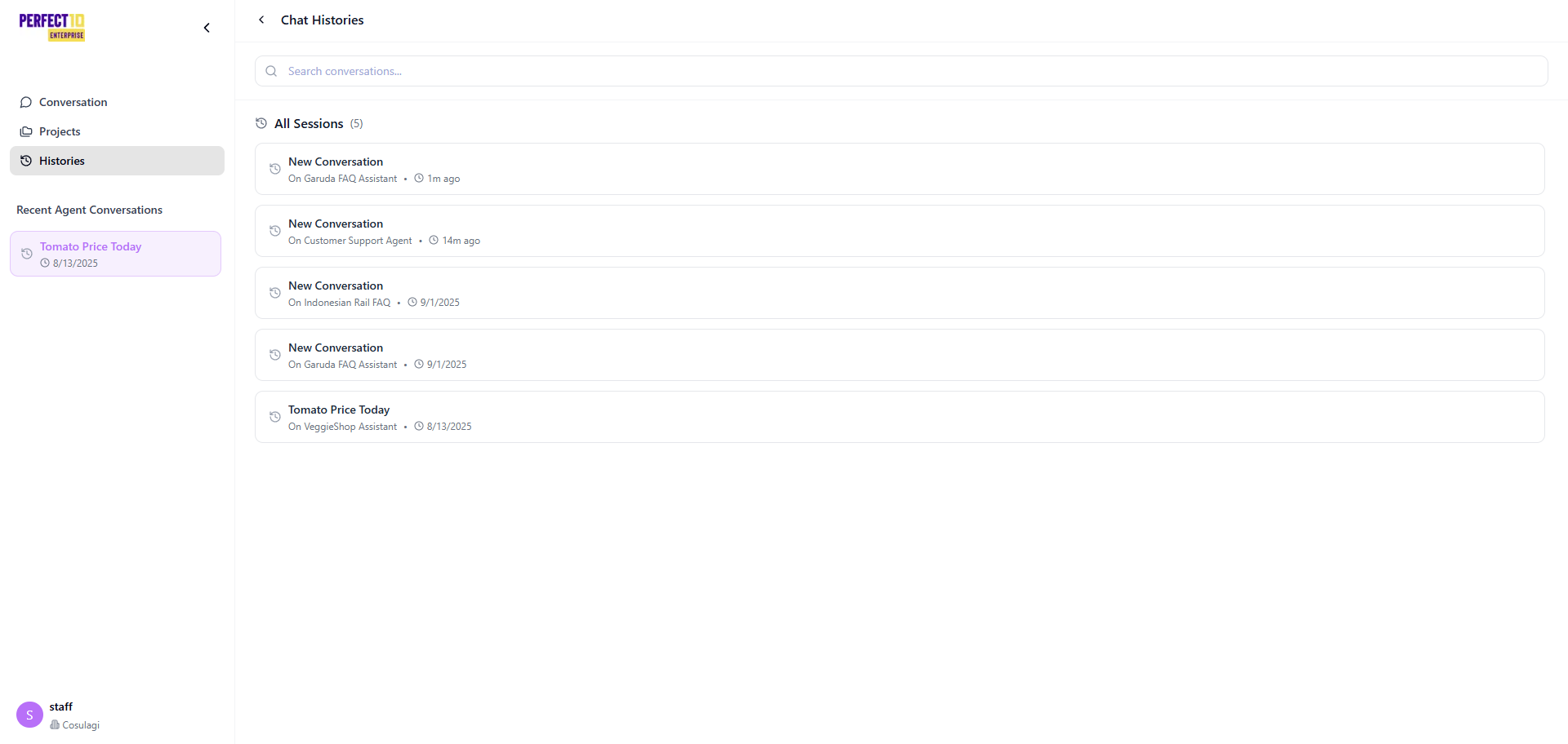 Chat History